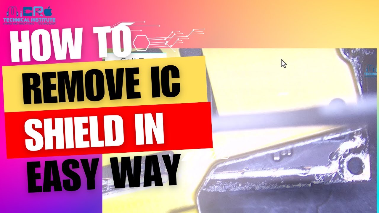 How to remove mobile ic shield easy way / Shield Removing Tips