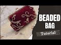 beautiful beaded purse tutorial. @FashionPhiliaOfficial
