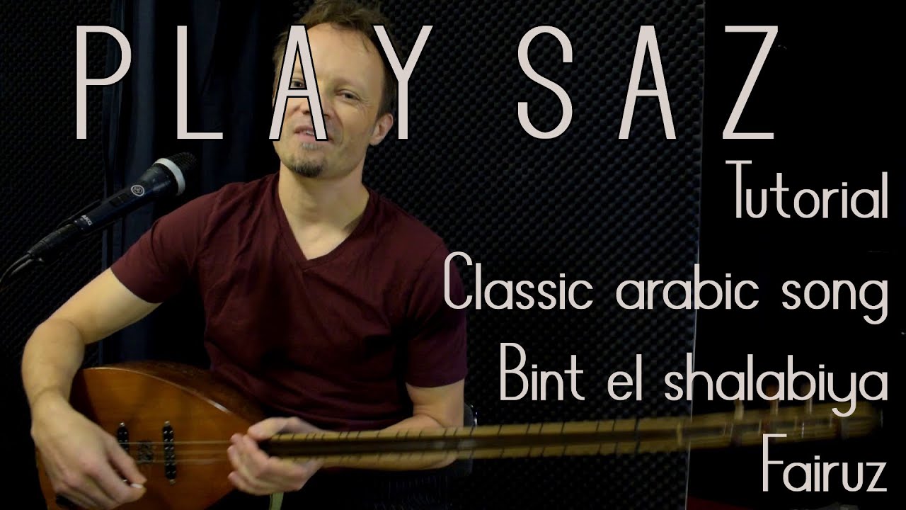Play saz/baglama | Classic Arabic song (Bint El Shalabiya - Fairuz)