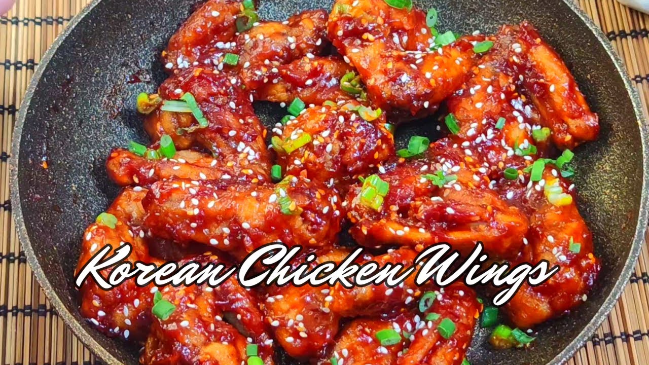 Korean Chicken Wings Crunchy Korean Fried Chicken Wings Spicy