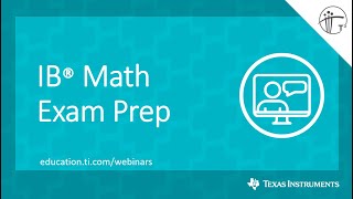 Webinar: IB Mathematics Exam Preparation