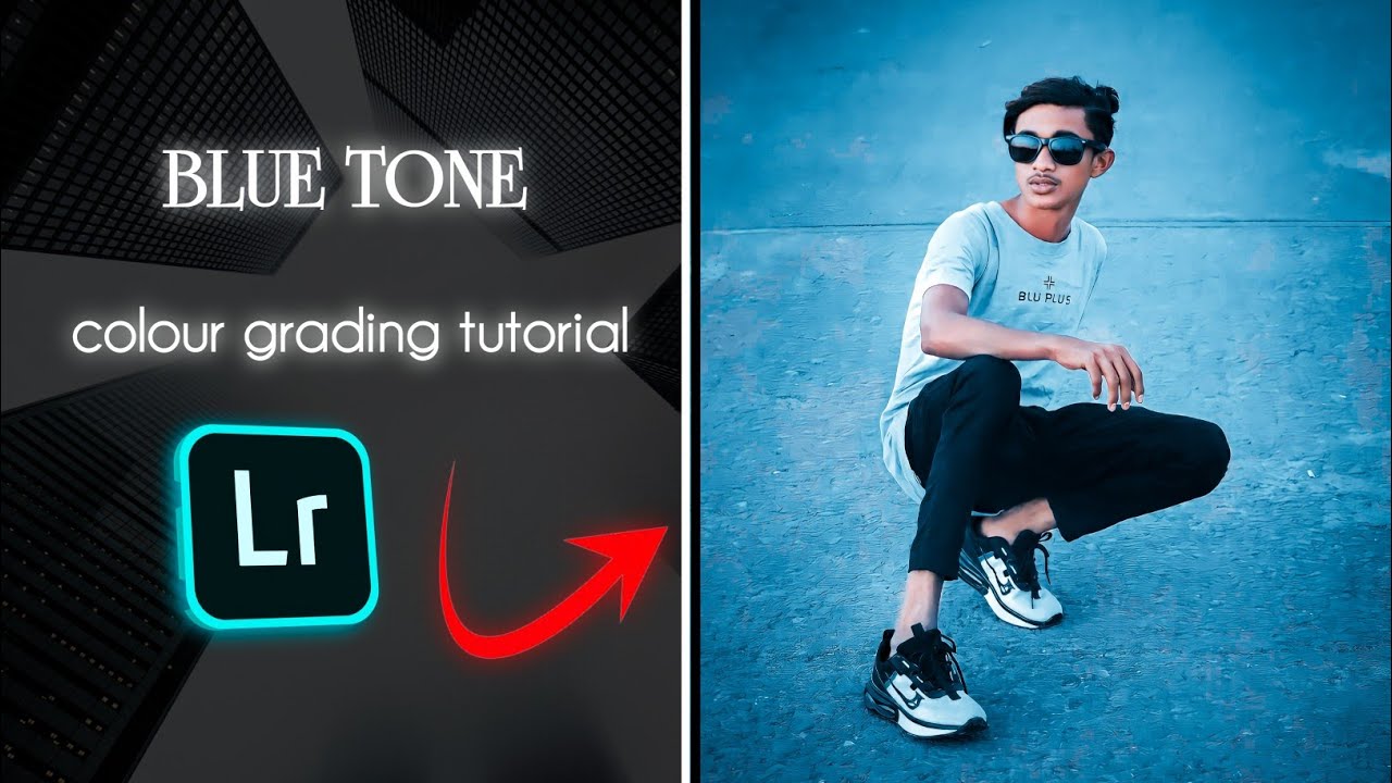 Lightroom Mobile Deep Blue Tone Tutorial _ step by step in Hindi