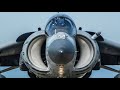 US AV-8B Harrier II Attack Aircraft Pre-flight and Take-Off