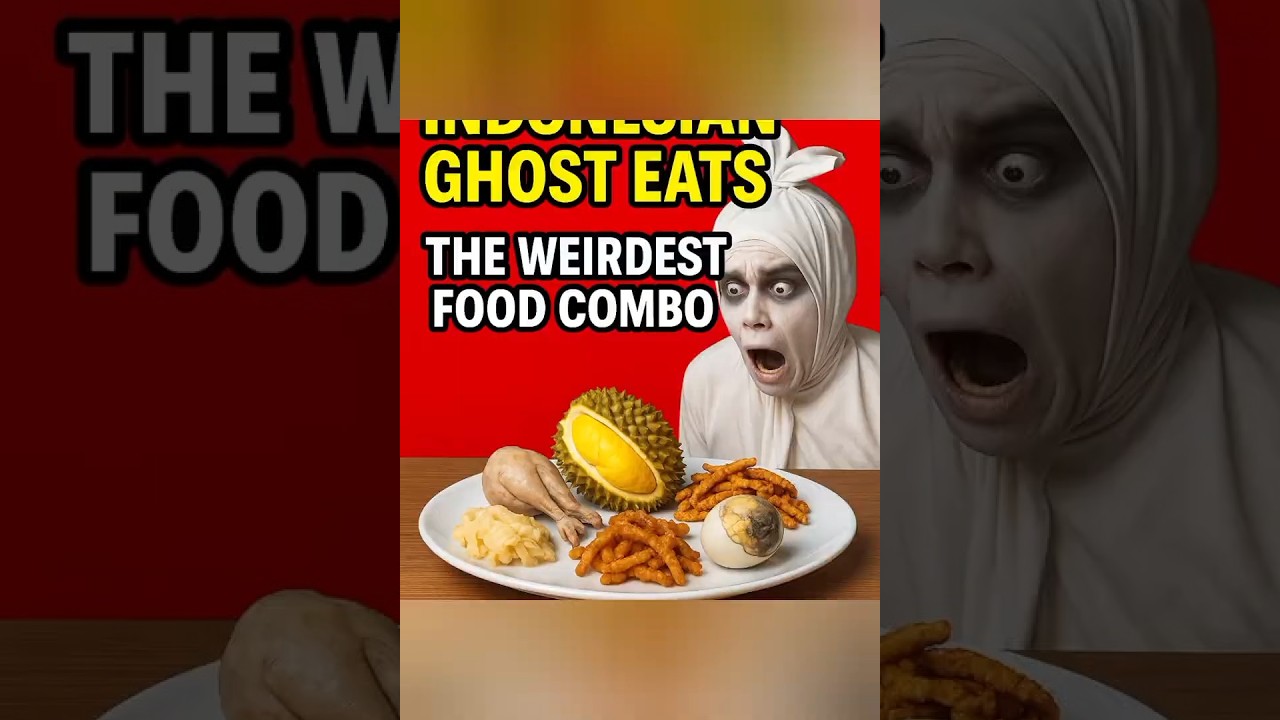 Indonesian Ghost Eats the WEIRDEST Food Combo – WHY Did I Do This 