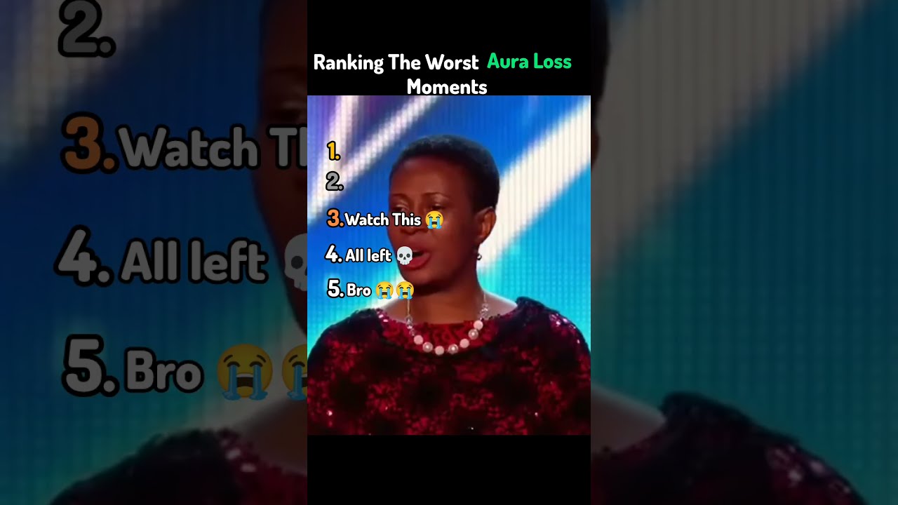 Ranking The Worst Aura Loss Moments Funny