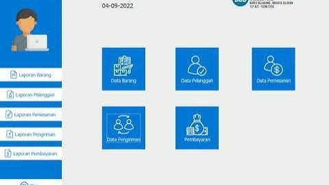 Demo Aplikasi | Perancangan Sistem Penjualan Pada Toko DD Bangunan Berbasis Java