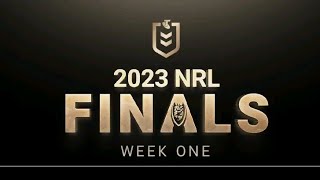 NRL Finals Week 1 Team List 2023 NRL Finals Week 1 Team List 2023