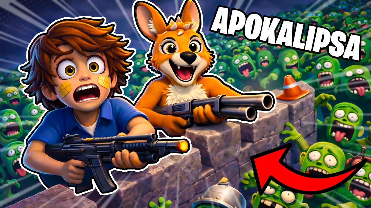 WYBUDOWALIŚMY NAJLEPSZĄ BAZĘ PRZECIWKO ZOMBIE w ROBLOX!