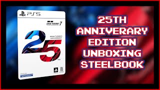 Gran Turismo 7 25th Anniversary Edition UNBOXING (Steelbook)