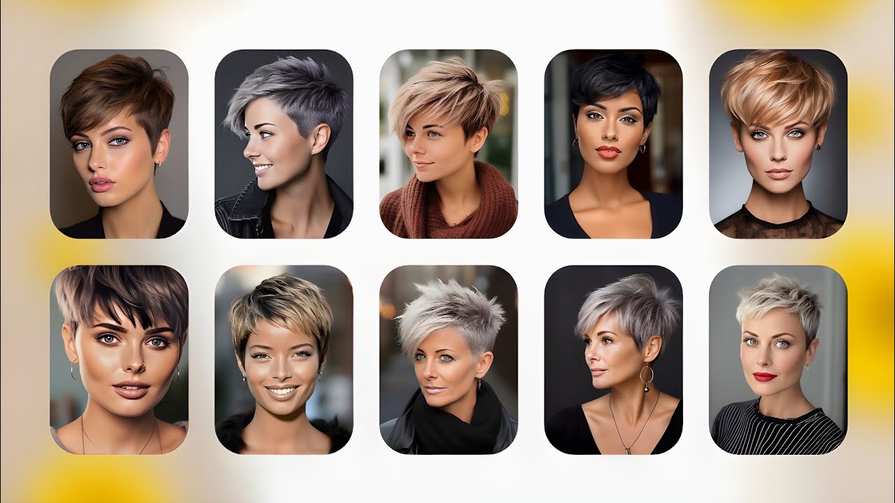 Gorgeous Short Haircut Trend 2024 For Ladies Over 50|Short Pixie Bob  Hairstyle Ideas For women - YouTube