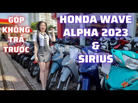 Video Trả Góp Honda Wave Alpha 2023 & Yamaha Sirius - youtube