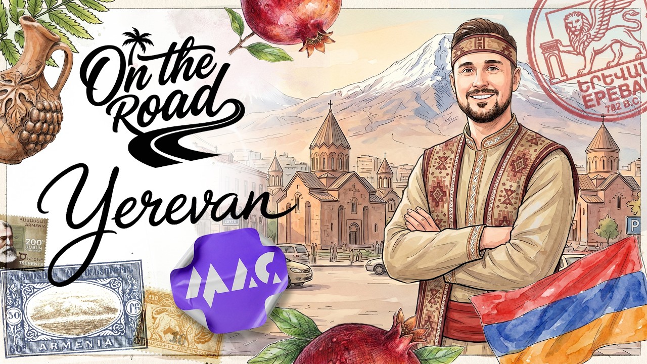 On The Road Никиты Кустова. MAC 2026. Тревел-влог из Еревана. 3-й выпуск