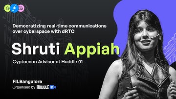 Democratizing real-time communications over Cyberspace with dRTC | Keynote by Shruti Appiah