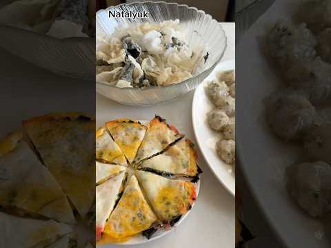 BREAKFAST IDEA✔️ТРИ РЕЦЕПТА ИЗ РИСОВОЙ БУМАГИ #viralshort #tasty #вкусно #ricepaperrecipes