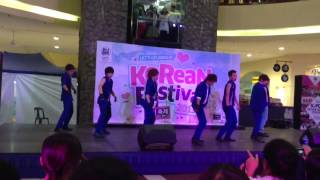 131005 Intim8 dancing to Infinite's songs