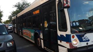 MTA NYC Bus 2010 Novabus LFS Articulated #1260 On The Bx2 @ Grand Concourse & East 167th Street