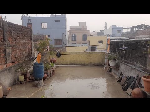 Winter mein Barish ❄️🌧️ #rain #winter #mandsaur 