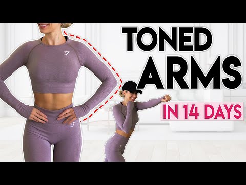 TONED ARMS in 14 Days (fat burn boxing) | 10 minute Home Workout