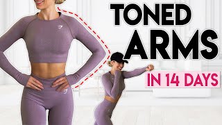 TONED ARMS in 14 Days (fat burn boxing) | 10 minute Home Workout