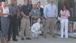 Families  Remember Loved Ones At Fentanyl Awareness Rally