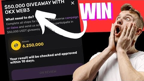 HOW TO CONNECT PIXELTAP BY PIXELVERSE TO OKX WEB 3 WALLET TO WIN $50,000