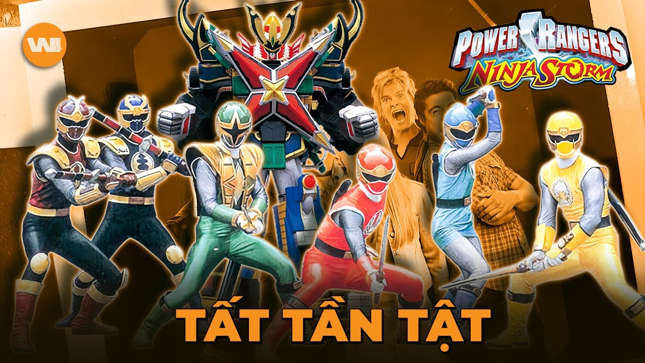 SIÊU TÓM TẮT POWER RANGERS NINJA STORM TRONG 27 PHÚT