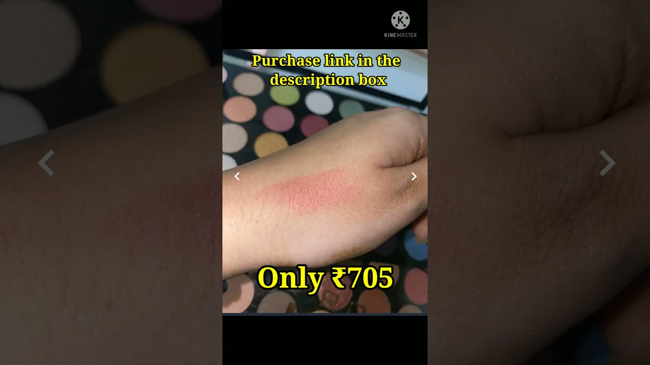 Makup Revolution Pro HD Eyeshadow Palette || Myntra  Affordable Eyeshadow Palette || 