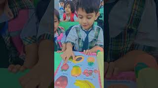 Reading time #2026 /Smart kids read and eat healthy 🍏📖