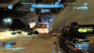 Halo: Reach | Sniper Double Kill One Bullet :)