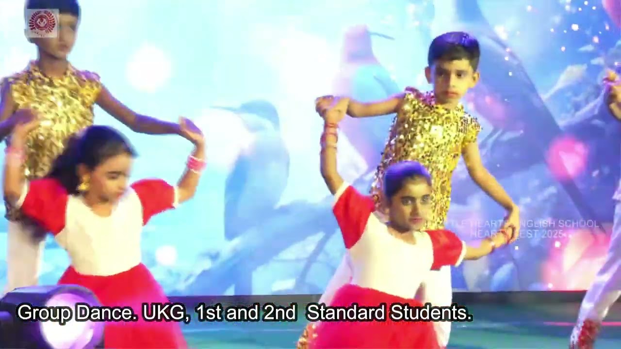 Group Dance  UKG, 1st and 2nd  Standard Students  HF 2025