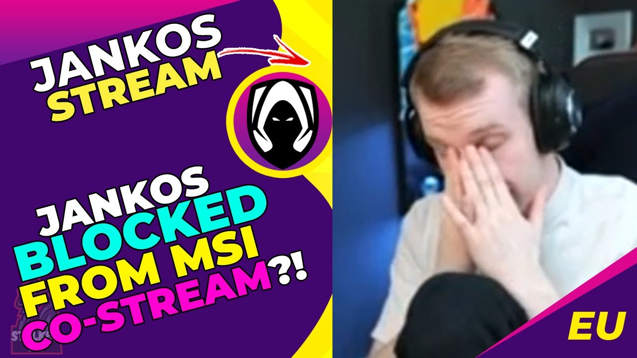 Jankos BLOCKED From Co-Streaming MSI 2023?! 👀
