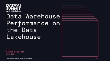Data Warehouse Performance on the Data Lakehouse