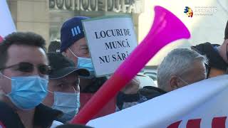 Sindicatele Din Industria Metalurgică Au Pichetat Min. Energiei, Cerând Reglementarea Preţurilor