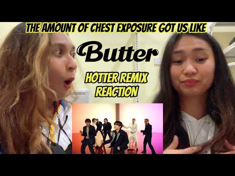BTS 방탄소년단 Butter Official MV Hotter Remix Reaction 