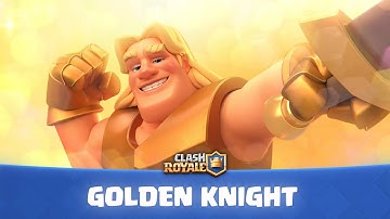 Clash Royale: Introducing the GOLDEN KNIGHT (Play the Challenge Now!)