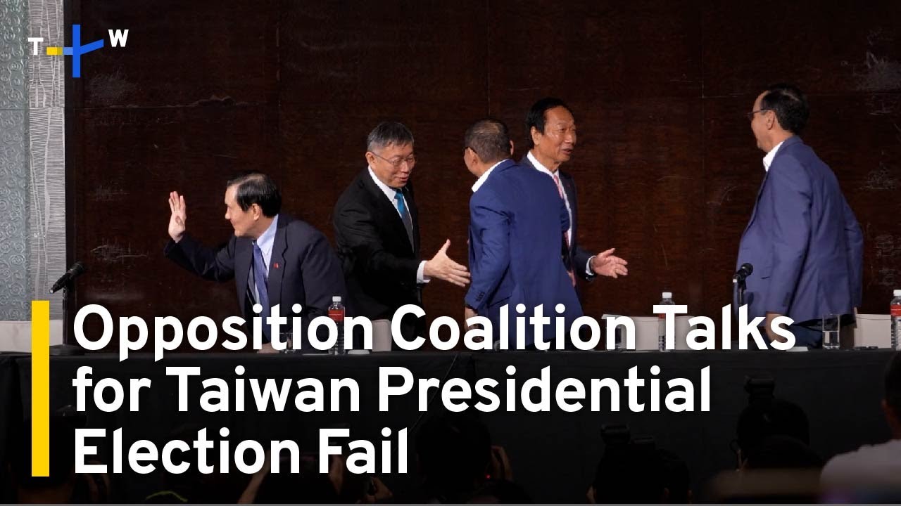 Opposition Coalition Talks for Taiwan Presidential Election Break Down ...