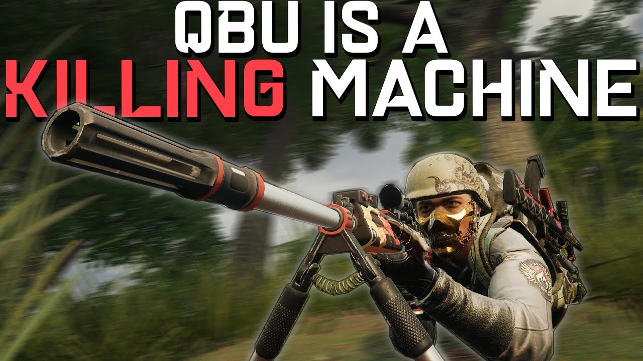  THE QBU IS A KILLING MACHINE - Erases enemies with fast clicking - PUBG