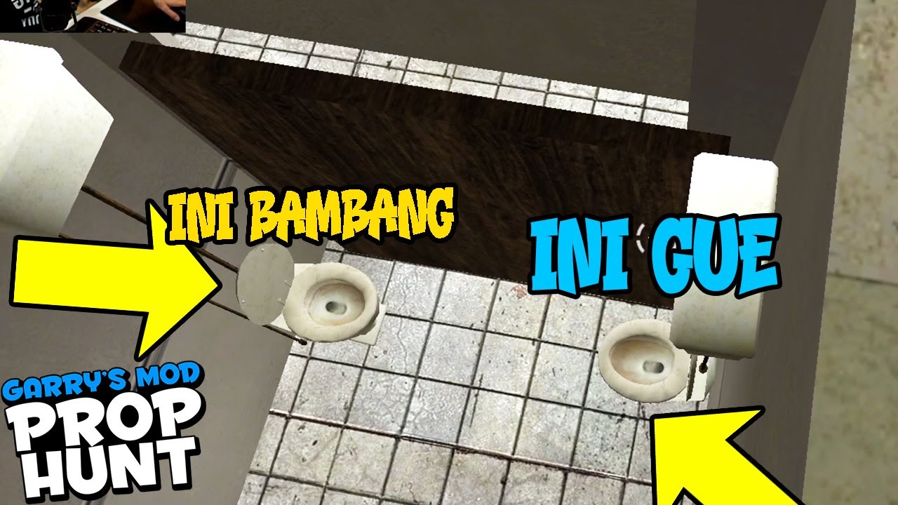 🤣 NGAKAK BANGET !! NGUMPET JADI CLOSET SEBELAHAN - Gmod Prop Hunt Indonesia