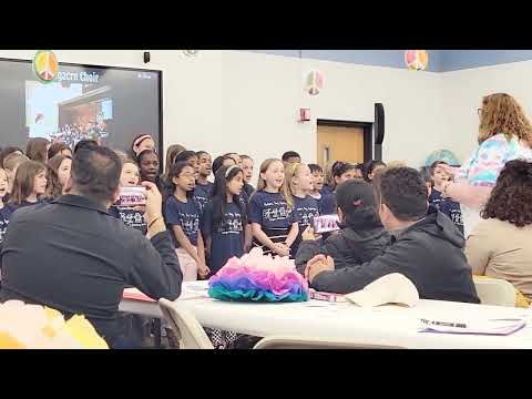 Choir concert in Longacre Elementary School / 2023 #Leadershipday