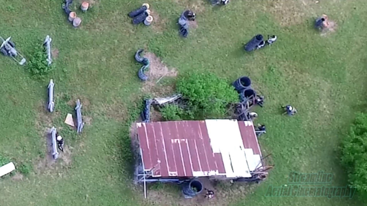 A New Look At Wayen's World of Paintball Drone View! YouTube