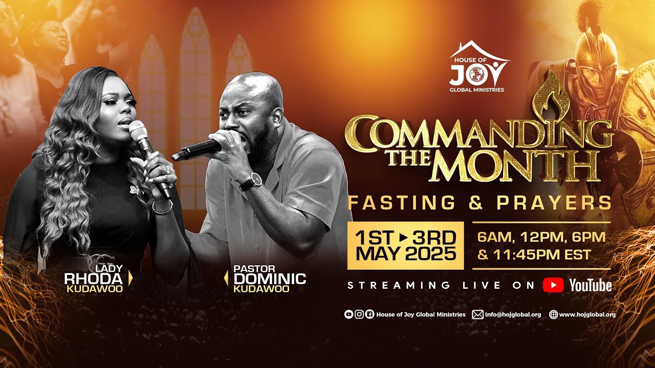 OH LORD SHOW US YOUR FAVOR | MAY COMMANDING THE MONTH FAST | DAY 3- 6AM SESSION  | HOJG