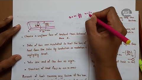 Heat Equation-Derivation|S3(2019) MAT201 Module 2|S2(2015) MA102 Module5|KTU Maths|BTech Maths Part9