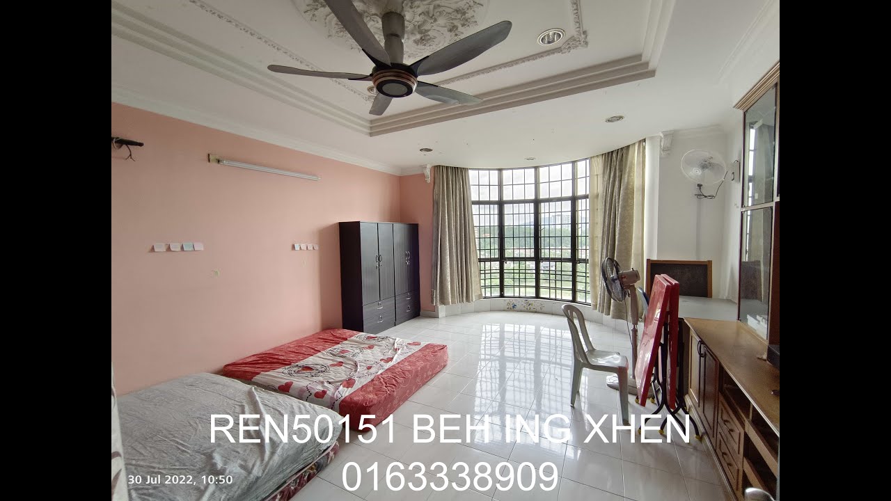 Furnished Room for rent at Flora Green Condo Bandar Sungai Long Kajang