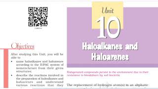 Ch 10 Haloalkanes and Haloarenes | Class 12 Chemistry audiobook | chemistry reading | NCERT class 12