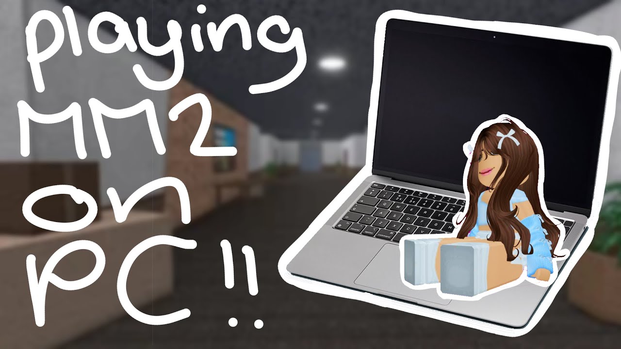 PLAYING MM2 ON PC FOR THE FIRST TIME 💻✨