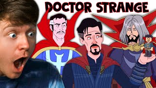 Reacting to The EVOLUTION of DOCTOR STRANGE! (Animated)