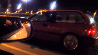 My crx vs backyard projects red ef 2nd run