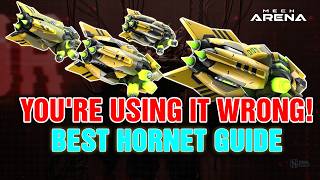 HORNET FULL GUIDE! Best Playstyle, Damage Test & Pro Tips | Mech Arena screenshot 1