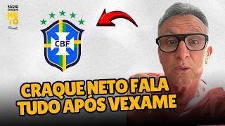 Brazilian football commentator Neto loses his temper after the national team's humiliating perfor... screenshot 2