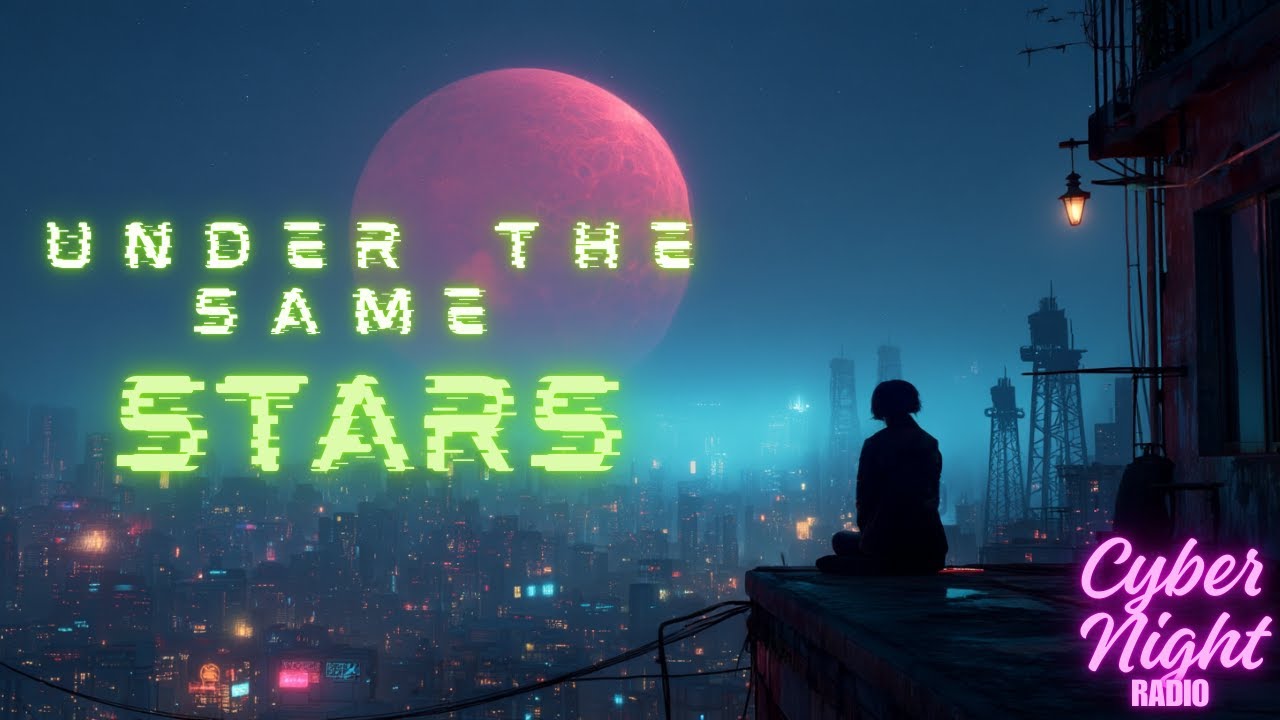 Under The Same Stars – Emotional Cyberpunk Synthwave For Late Night Driving